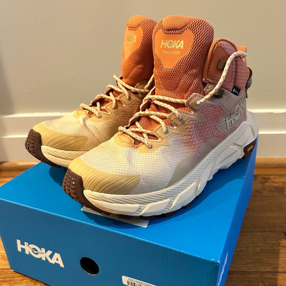 HOKA Women's Trail Code GTX Hiking Boots